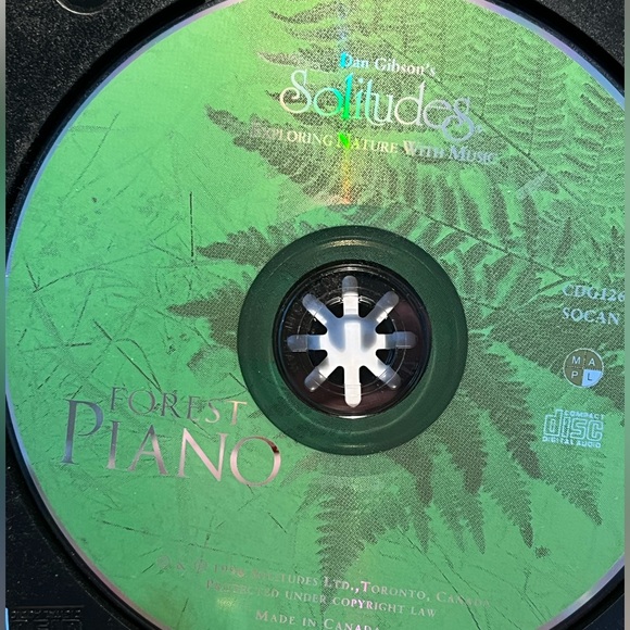 CD Dan Gibson’s Solitudes “Forest Piano” EUC 1996 - Picture 5 of 7